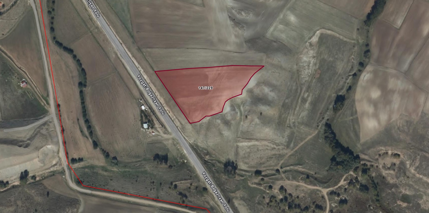 DİVANLI MEVKİİNDE 11.503 M² SATILIK TARLA
