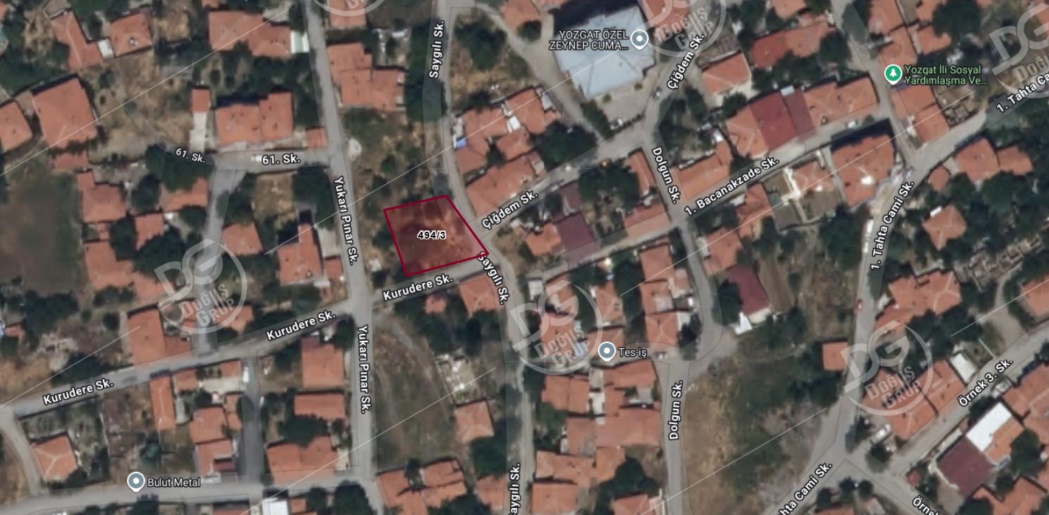 ESKİPAZAR 494 ADA 3 PARSEL SATILIK ARSA