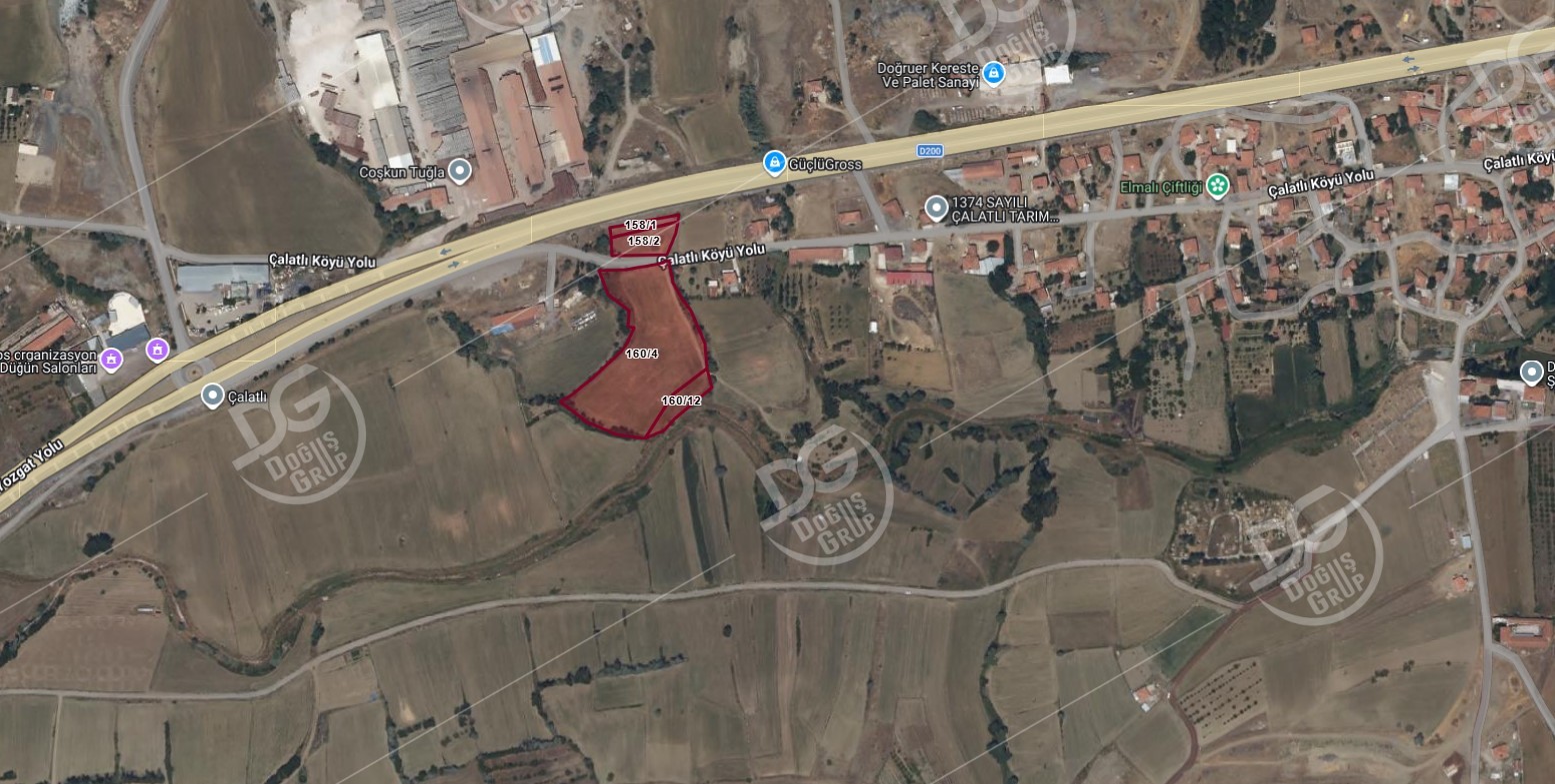 YOZGAT SORGUN YOLU ÜZERİ ÇALATLI MEVKİİ YOL KENARI YATIRIMLIK SATILIK TARLA