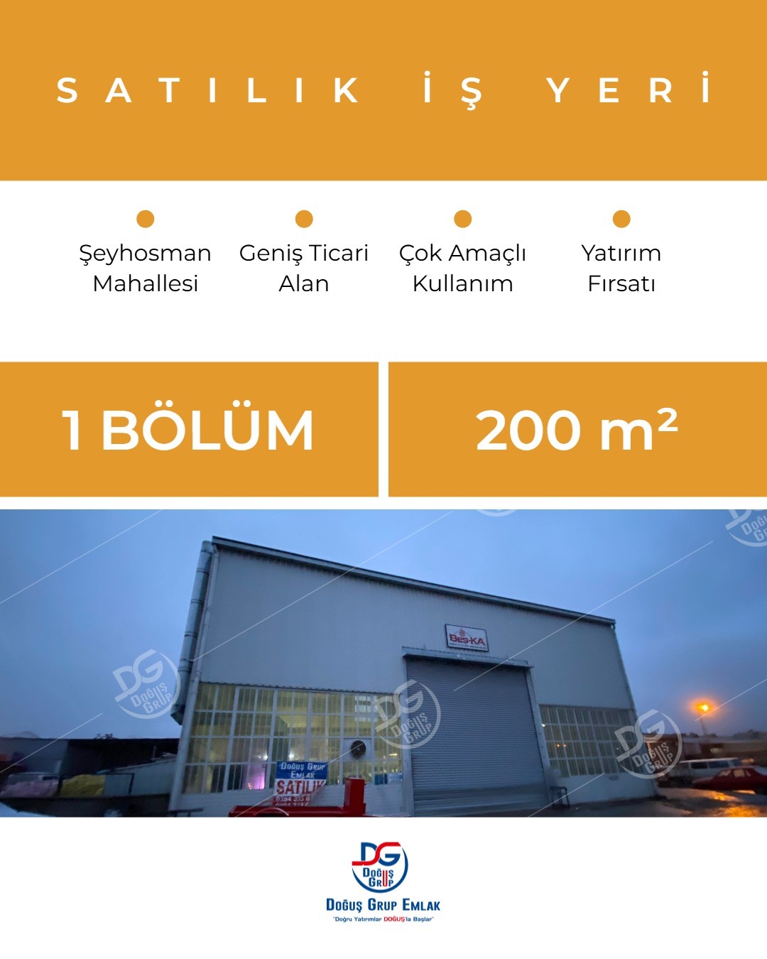 ESNAFIN ARADIĞI , İŞ İÇİN VE YATIRIM İÇİN DOĞRU ADRES